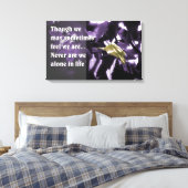 Inspiratie door Natuur Canvas Afdruk (Insitu (Slaapkamer))