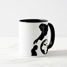 Inspiratie God Reaching to Earth Minimalist