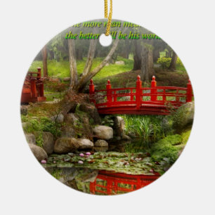 Inspiratie - Japanse Tuin - Meditatie Keramisch Ornament