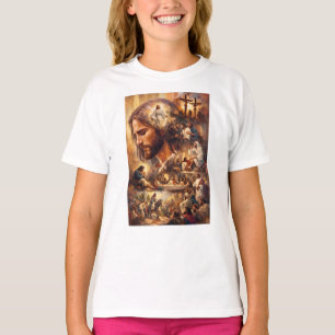 Inspiratie Jezus Christus Sleutelhanger – Heilige T-shirt