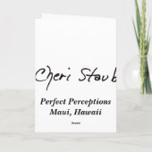 Inspiratie Kaart (Achterkant)