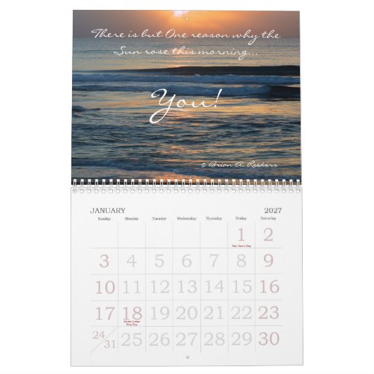 Inspiratie! Kalender (Jan 2027)