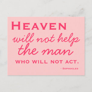 Inspiratie - Kies Actie - Briefkaart