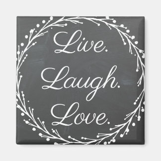 Inspiratie - Live Lach Liefde Magnet Magneet