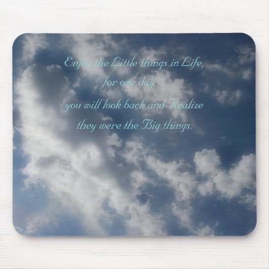 Inspiratie mousepad muismat (Voorkant)