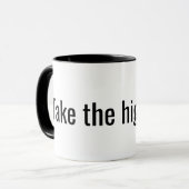 Inspiratie offerte voor uw dag mok (Voorkant links)