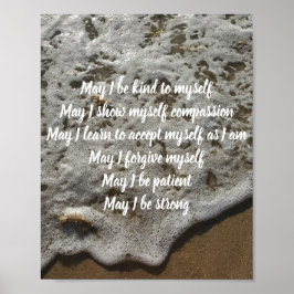 Inspiratie Self-Compassion Poster Print Decor