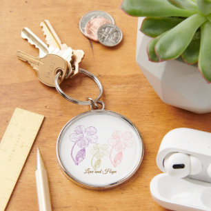Inspiratie Sleutelhanger met Liefde en Hoop