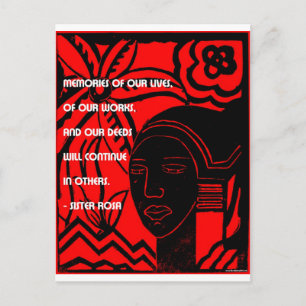 Inspiratie van zuster Rosa Briefkaart