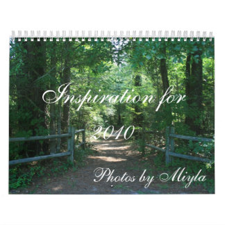 Inspiratie voor 2010 kalender