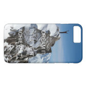 inspiratie voor bergbeklimming citeert Case-Mate iPhone case (Achterkant (Horizontaal))