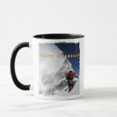 inspiratie voor bergbeklimming citeert mok (Links)