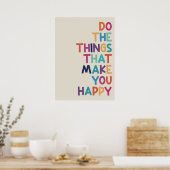 Inspiratie voor dagelijks Poster (Keuken)