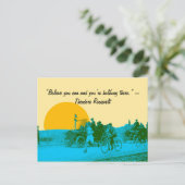Inspiratie voor Runner Jogger Race 1916 Briefkaart (Staand voorkant)