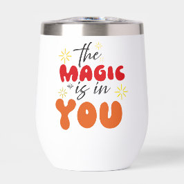 Inspiratie Woorden "de magie zit in je" Tumbler