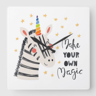 Inspiratie Zebri-maïs Vierkante Klok