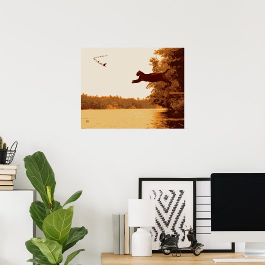 Inspiratiekat Poster (Thuiskantoor)