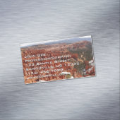 Inspiratiepunt bij Bryce Canyon I Magnetisch Visitekaartje (Voorbeeld)