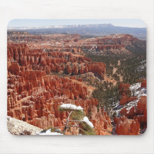 Inspiratiepunt bij Bryce Canyon I Muismat (Voorkant)