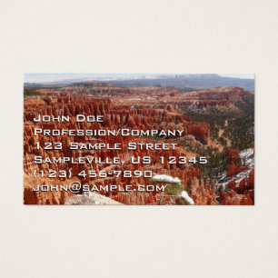 Inspiratiepunt bij Bryce Canyon I Visitekaartje