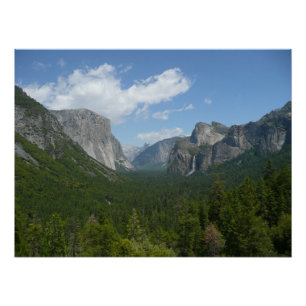 Inspiratiepunt in het Nationaal Park Yosemite Perfect Poster