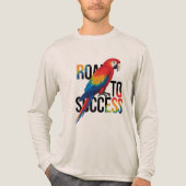 Inspiration Art Design. Tri-Blend Shirt (Voorkant volledig)