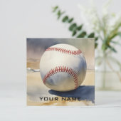 Inspiration Baseball Ajouter Votre Carte De Nom (Debout devant)