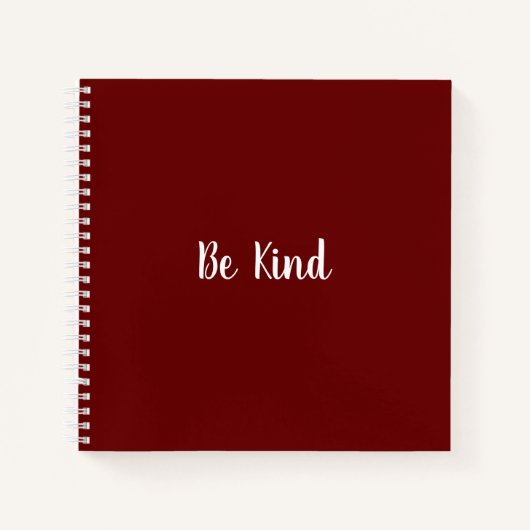 Inspiration Be Kind Carnet scolaire (Devant)