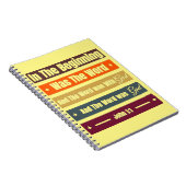 Inspiration Bible Verse Carnet Spiral (Côté Droit)