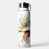 Inspiration Bible Verse Proverbes Bouteille d'eau (Arrière)