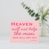 Inspiration - Choisir l'action - Carte postale (Debout devant)