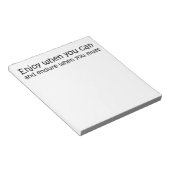 Inspiration citation bloc-notes cadeau cadeau uniq (Incliné)