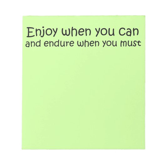 Inspiration citation bloc-notes cadeaux (Devant)