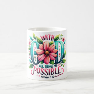 Inspiration de la Bible chrétienne Verse café Mug