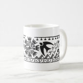 Inspiration du jour Mug de tatouage polynésien (Devant droit)