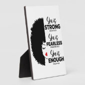 Inspiration Elle est plaque de table avec de l'Eas (Côté)