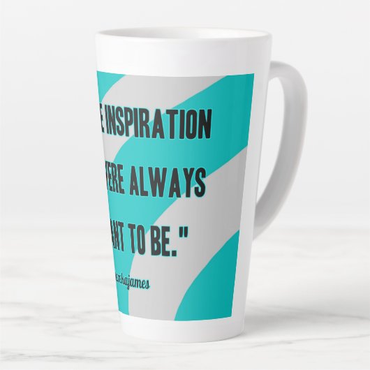 Inspiration Grosse Mug Latte (Angle droit)