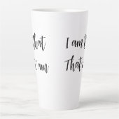 Inspiration "Je suis ça, que je suis" citation Mug (Devant)