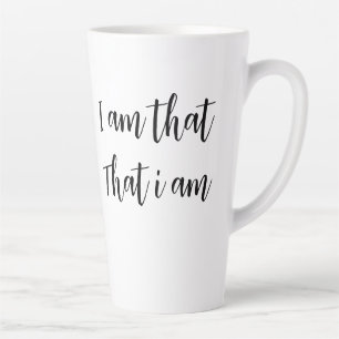 Inspiration "Je suis ça, que je suis" citation Mug