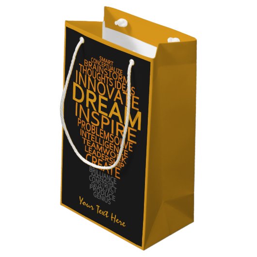 Inspiration Lampe sacs cadeaux personnalisés (Dos Angle)