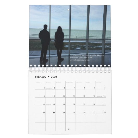 Inspiration moderne Mots du calendrier d'Abraham H (Feb 2026)