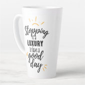 Inspiration Motivation Coffee Latte Mok (Linkerhoek)