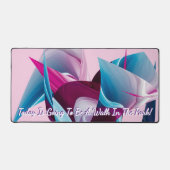 Inspiration motivationnelle positive Pink Abstrait (Recto)