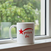 Inspiration personnalisée Red Stars Mug
