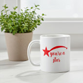Inspiration personnalisée Red Stars Mug