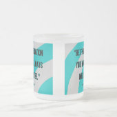 Inspiration Petite Mug en verre dépoli (Centre)