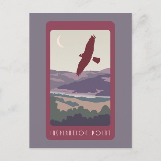 Inspiration Point briefkaart (Voorkant)