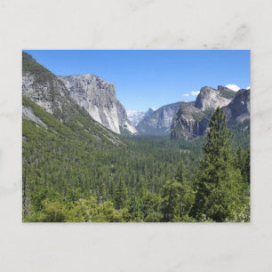 Inspiration Point II in Yosemite National Park Briefkaart