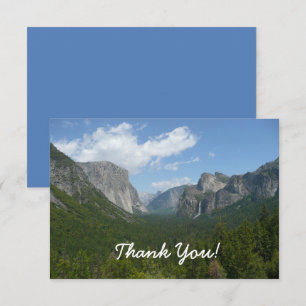 Inspiration Point in Yosemite National Park Bedankkaart