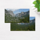 Inspiration Point in Yosemite National Park Visitekaartje (Bureau)